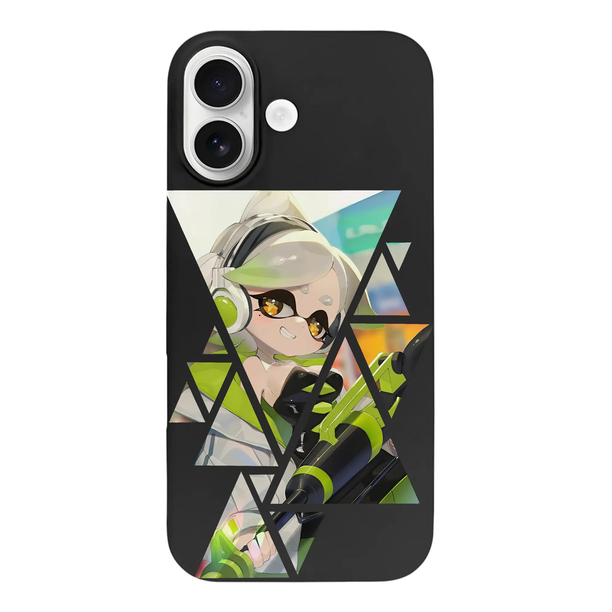 スプラトゥーン グッズ,シオカラーズ ホタル - iPhone 17 シリーズ シリコンケース 薄型 耐衝撃 指紋防止 ソフトタッチカバー 精密フィット 傷防止 保護ケース iPhone 17/17 Air/17 Pro/17 Pro Max 対応